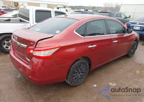 2015 Nissan Sentra Fe+ S/S/Sl/Sr/Sv from USA, damaged, VIN 3N1AB7AP8FY218109
